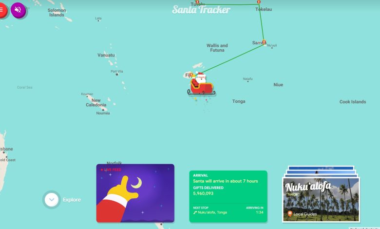 Google Santa Tracker