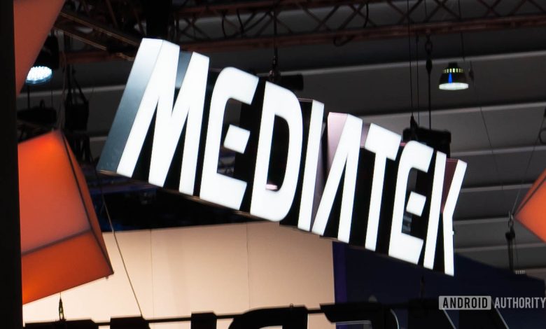 MediaTek logo on angle