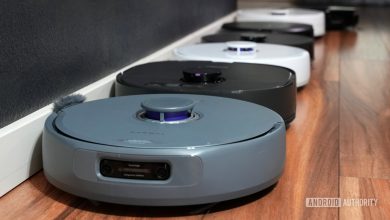 Robot Vacuums Narwal and a line