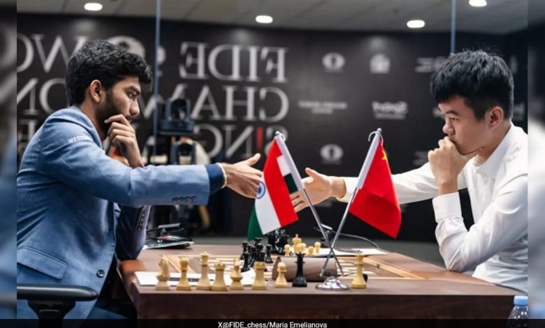 دي غوكيش ضد دينغ ليرين، لعبة بطولة العالم للشطرنج FIDE، المباراة 12، تحديثات النتائج المباشرة: دينغ ليرين يبدأ بالأبيض، دي غوكيش يتقدم 7-5