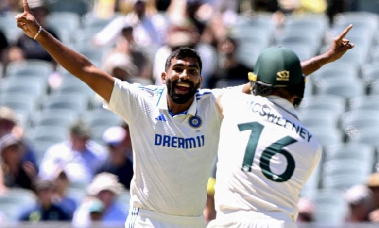 Jasprit Bumrah يتحول إلى الدوار ويطلق العنان لسلاح جديد قبل اختبار أستراليا الثالث - شاهد