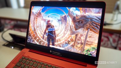 qualcomm snapdragon x plus reference laptop running 3dmark benchmark