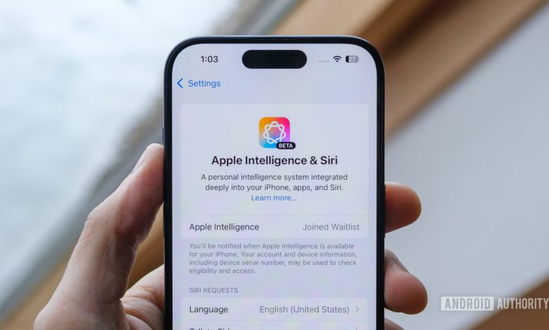 Apple Intelligence settings iOS