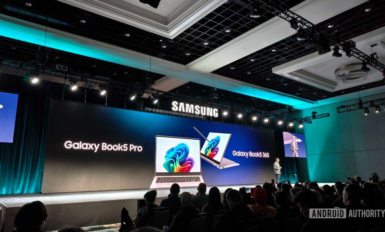 Galaxy Book 5 Pro Book 5 360 launch CES 2025