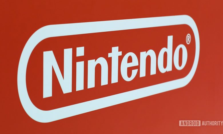 Nintendo logo IFA 2022 close