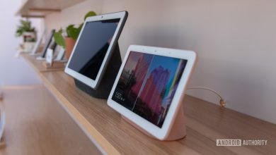 Google Nest Hub Max Side Comparison