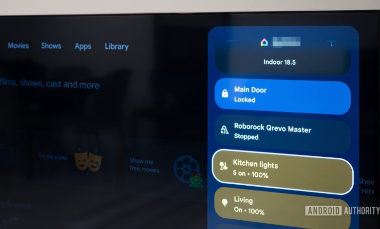 google smart home panel google tv streamer 1